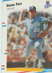 1988 Fleer Baseball Cards      256     Steve Farr
